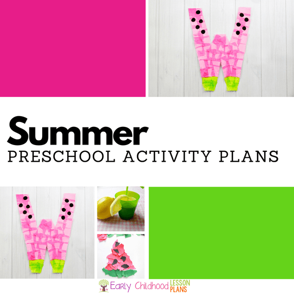 Seasons Preschool Activity Plans BUNDLE