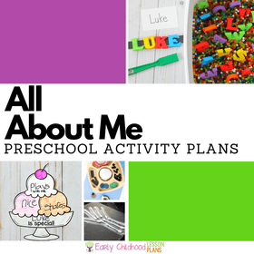 Preschool Unit Activity Plans BUNDLE