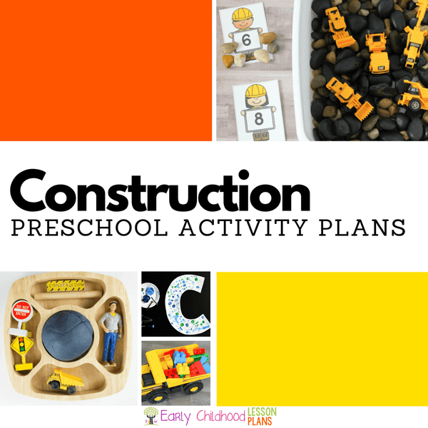 Construction Preschool Activity Plans