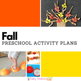 Seasons Preschool Activity Plans BUNDLE
