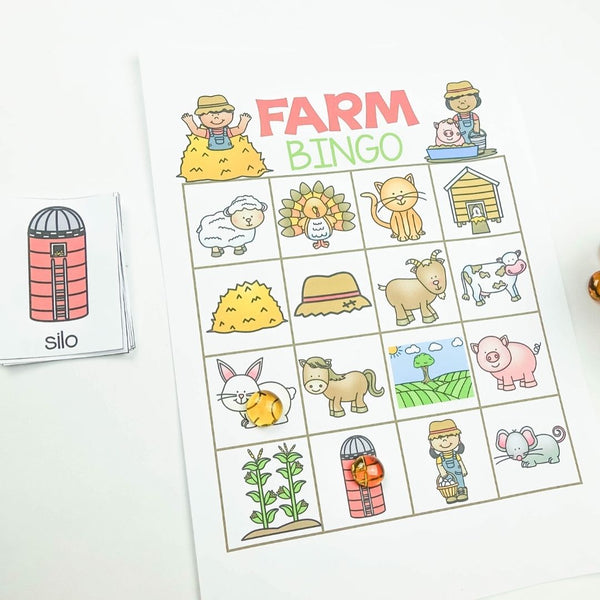 Farm Preschool Activity Plans