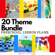 Preschool Unit Activity Plans BUNDLE