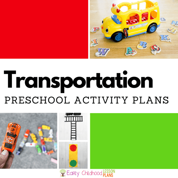 Transportation Preschool Activity Plans