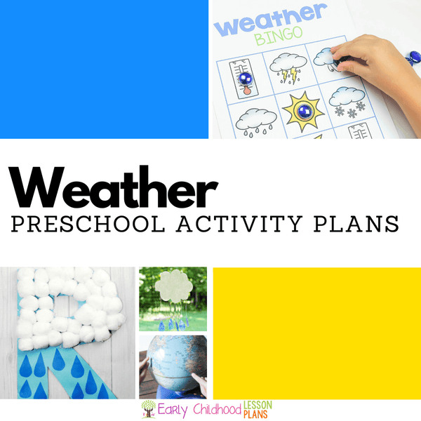 Weather Preschool Lesson Plans